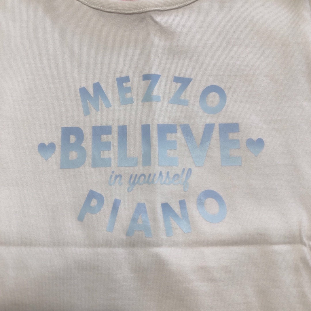 mezzo piano - メゾピアノ新品新作タグ付き衿つきメッシュプル