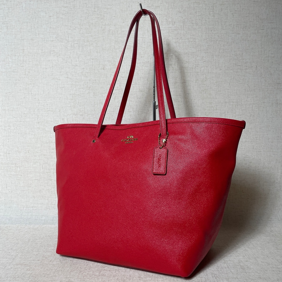 COACH - 2504-291｜美品｜コーチ トートバッグ レザー レッド