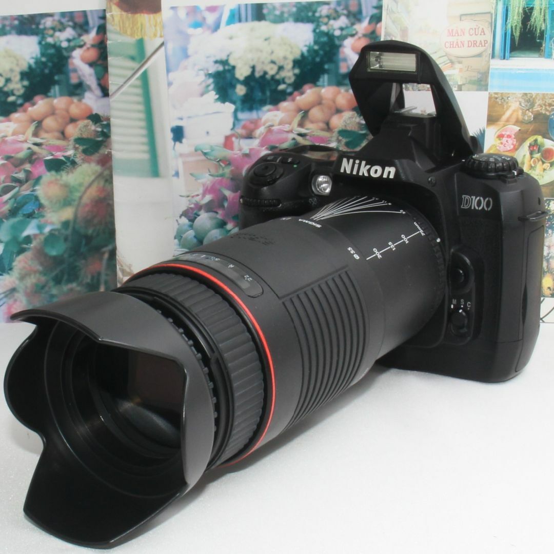 Nikon - ❤️新品カメラバッグ付き❤️Nikon D100 超望遠レンズセット❤️