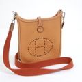 【HERMES】エルメス エブリンTPM ショルダーバッグ ブラウン シルバー金具 トリヨンクレマンス X刻印 2016年/tm11392kw