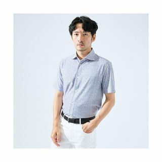 アバハウス(ABAHOUSE)の【その他】【形状安定性 / 伸縮性】トリコットストライプ 半袖シャツ(その他)
