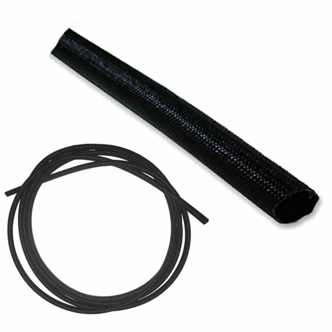 【数量限定】耐熱 耐火 シリコンファイバー グラス 配線カバー ハーネスカバー スマホ/家電/カメラのオーディオ機器(その他)の商品写真
