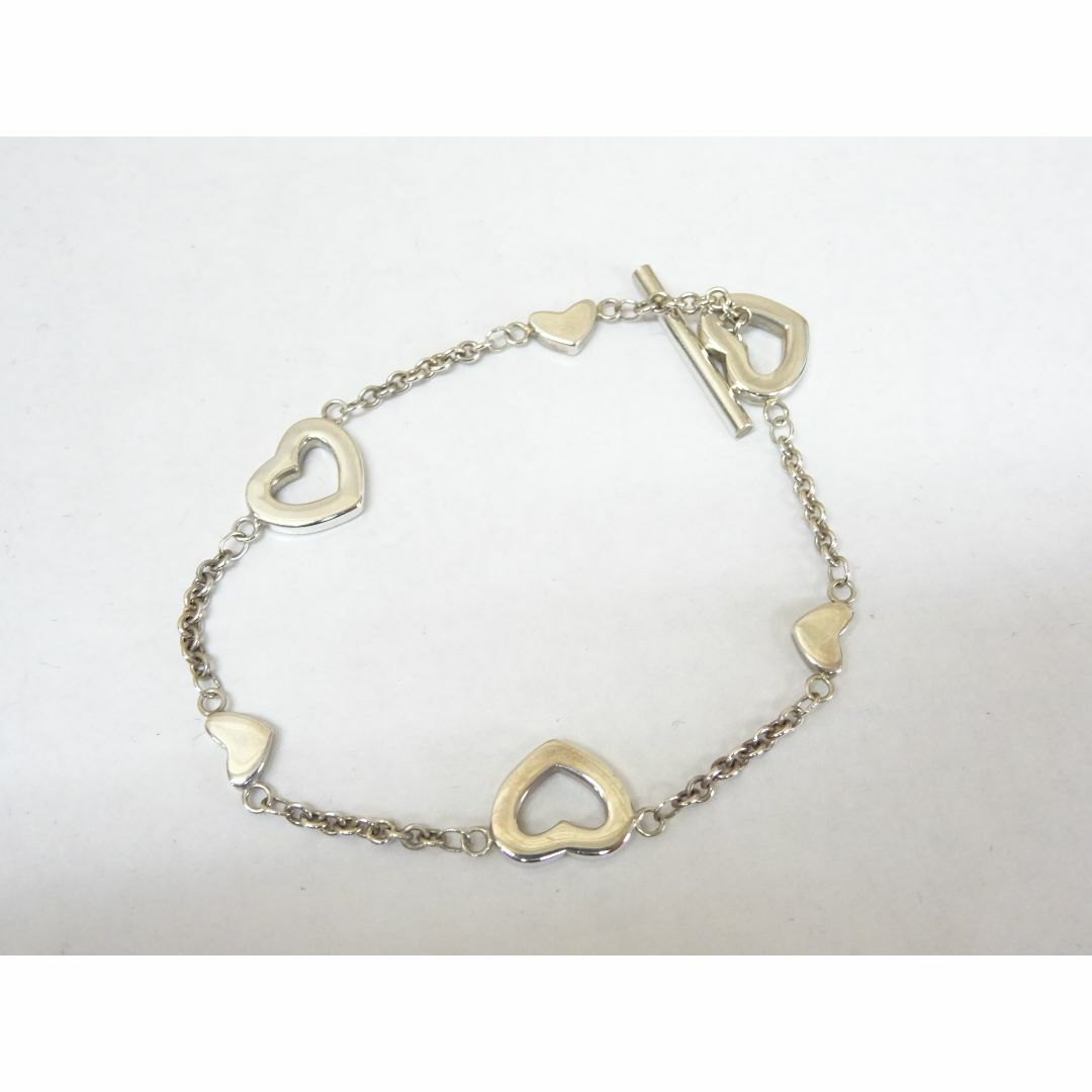Tiffany & Co. - 広154/ Tiffany&Co. ハートリンクラリアット ブレスレット 925