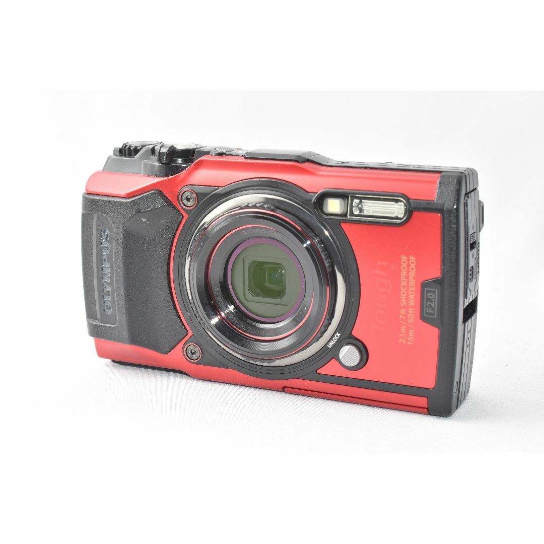 オリンパス OLYMPUS Tough TG-6 レッド