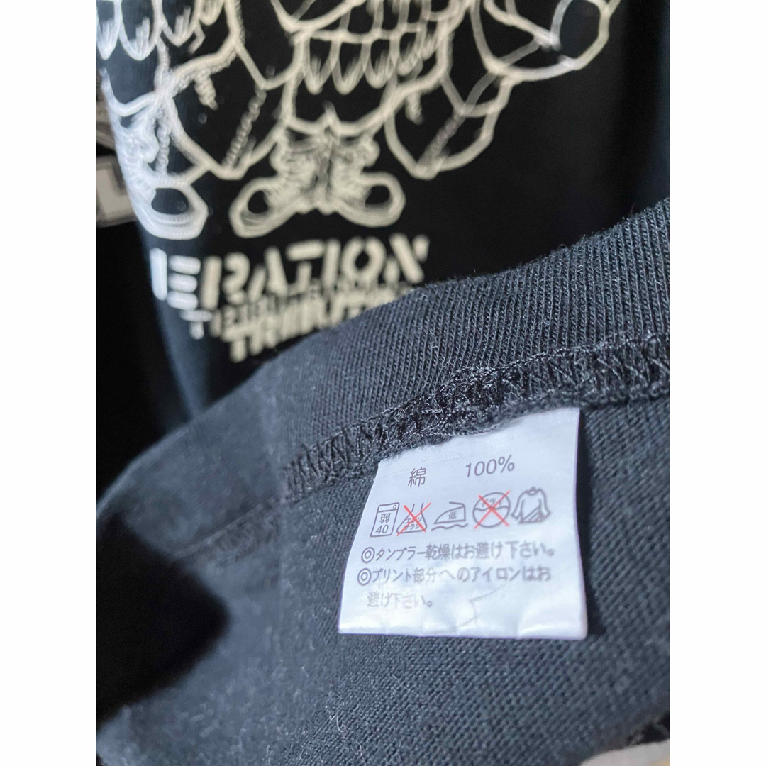 ◆美品◆ DOLL GENERATION TRIBUTE DOLL Tシャツ　黒 メンズのトップス(Tシャツ/カットソー(半袖/袖なし))の商品写真