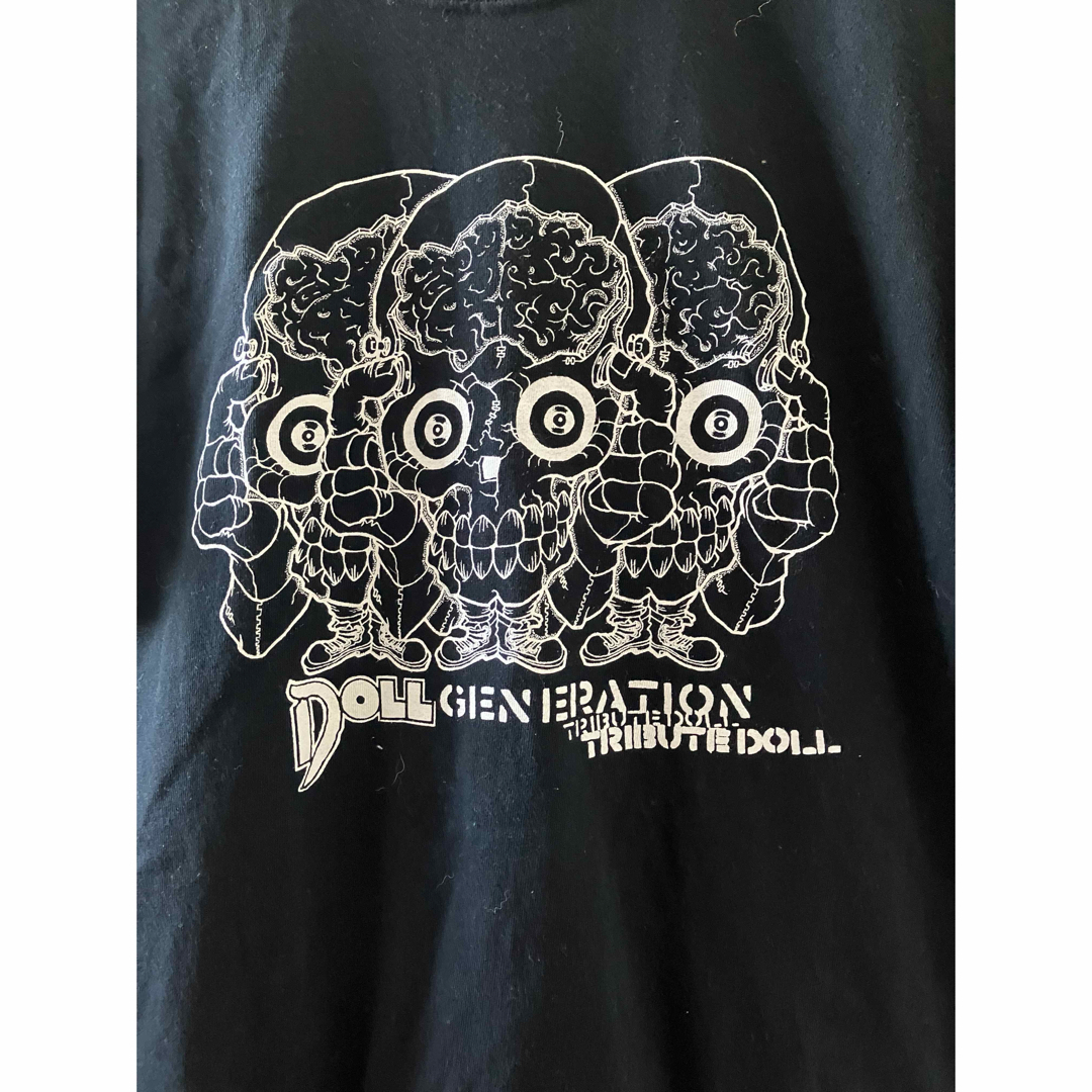 ◆美品◆ DOLL GENERATION TRIBUTE DOLL Tシャツ　黒 メンズのトップス(Tシャツ/カットソー(半袖/袖なし))の商品写真