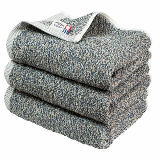 【在庫処分】トランパラン 今治タオル フェイスタオル 3枚セット eco mix(タオル/バス用品)
