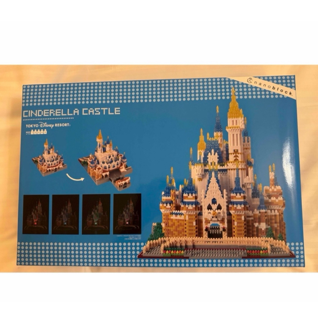 ディズニーリゾート限定 シンデレラ城 ナノブロック nano block エンタメ/ホビーのおもちゃ/ぬいぐるみ(キャラクターグッズ)の商品写真