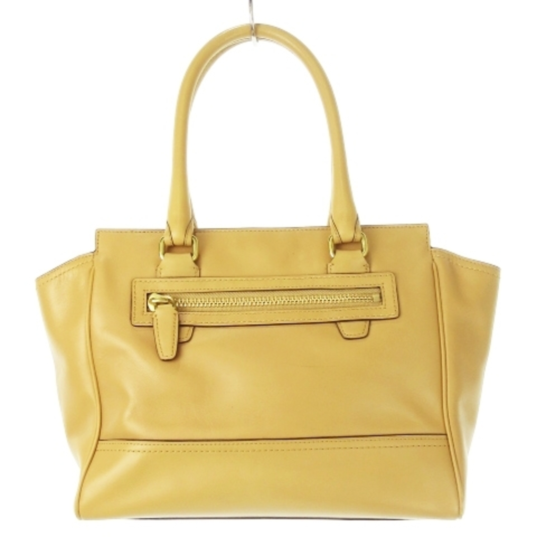 coach コーチ トートバッグ ワンショルダー ベージュ レザー