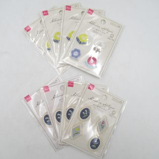 ダイソー(DAISO)のDAISO (ダイソー) シールワッペン 4個フラワー 8セット 未使用品(各種パーツ)