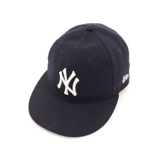 ニューエラ(NEW ERA)の古着 NEW ERA ニューエラ ニューヨークヤンキース ベースボール キャップ 58.7cm ネイビー 59FIFTY 帽子 メンズ(キャップ)