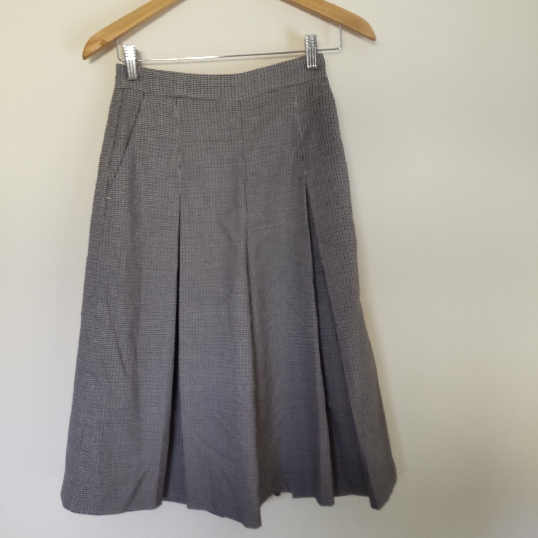 LOWRYS FARM(ローリーズファーム)のLOWRYS FARM 千鳥柄 プリーツパンツ Fサイズ レディースのパンツ(キュロット)の商品写真