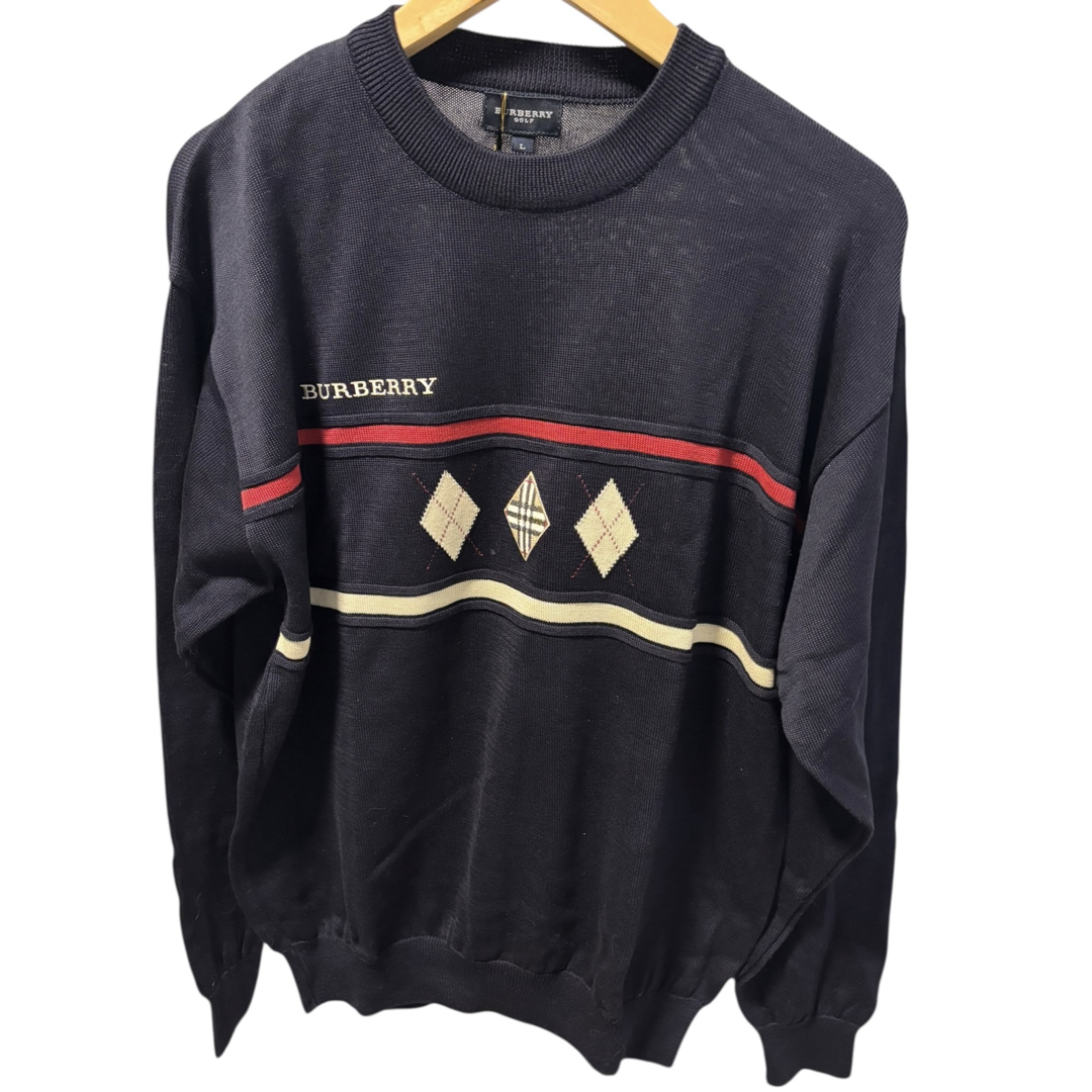 BURBERRY - 【未使用品】バーバリー ゴルフ ニット セーター BURBERRY - 【未使用品】バーバリー ゴルフ ニット セーター
