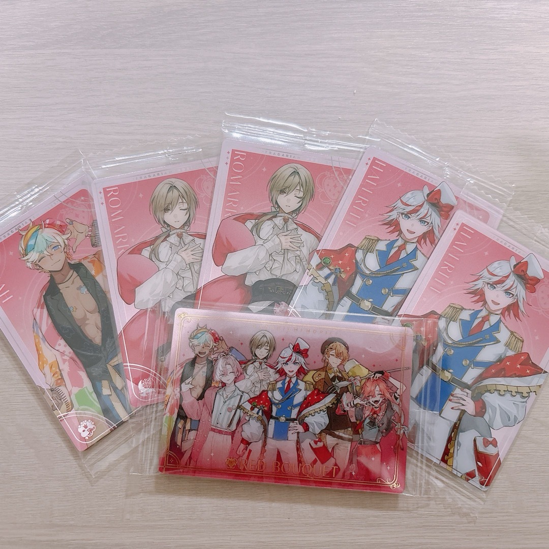 サンリオ(サンリオ)の♡ フラメモ RED BOUQUET 6枚セット ♡ エンタメ/ホビーのアニメグッズ(カード)の商品写真