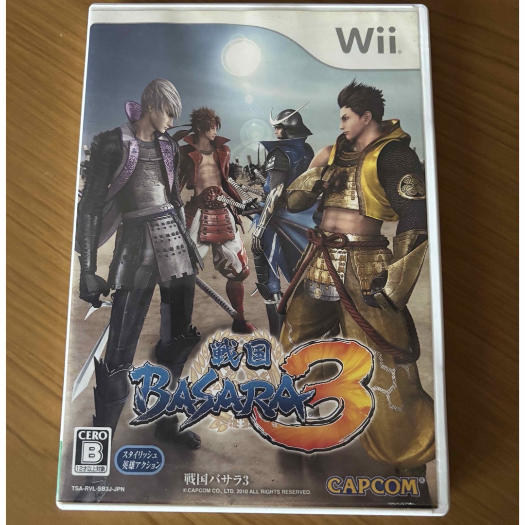 CAPCOM(カプコン)のWii 戦国バサラ3 エンタメ/ホビーのゲームソフト/ゲーム機本体(家庭用ゲームソフト)の商品写真
