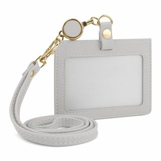 【在庫処分】IDカードホルダー 横型 IDカードケース 社員証ケース レディース(その他)