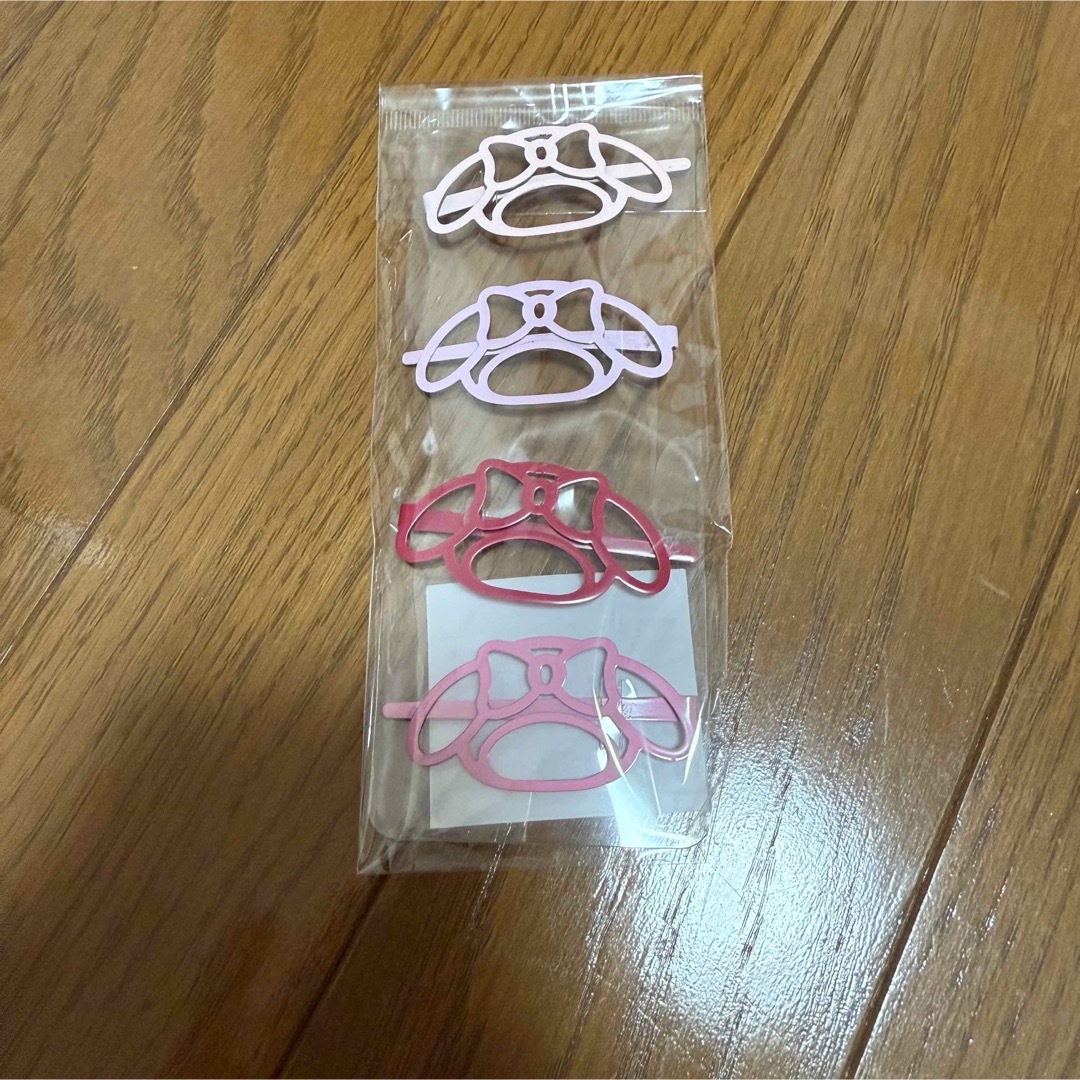 マイメロディ(マイメロディ)のマイメロ ヘアピン エンタメ/ホビーのおもちゃ/ぬいぐるみ(キャラクターグッズ)の商品写真