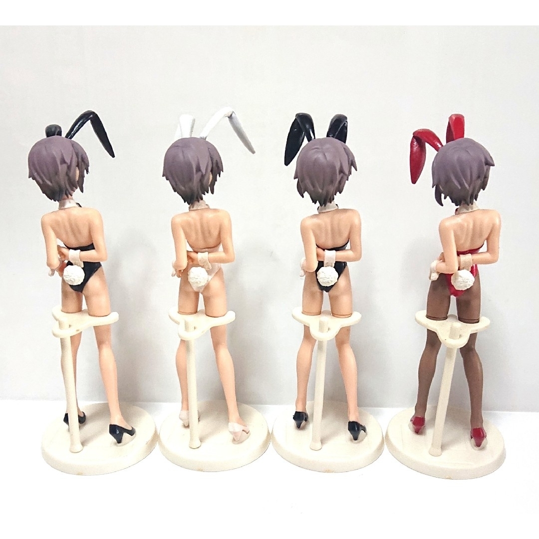 【通販 人気】 - BANDAI 涼宮ハルヒシリーズ 10体 バニーバージョンフィギュア コミック・アニメ
