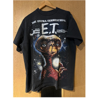 E.T. 映画 ムービー スティーブン・スピルバーグ tシャツ XL ムービーT(Tシャツ/カットソー(半袖/袖なし))