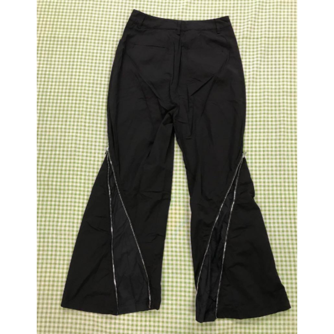 FFFPOSTALSERVICE Zip Trouser パンツ 3-Way Zip Trouser in Black/Black – SVRN