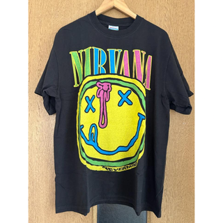 NIRVANA ニルヴァーナ カートコバーン バンドTEE tシャツ XL(Tシャツ/カットソー(半袖/袖なし))