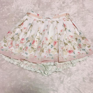 リズリサ(LIZ LISA)の♡LIZ LISA♡美品花柄スカート(ミニスカート)