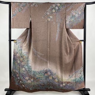 訪問着 身丈157.5cm 裄丈65cm 正絹 美品 秀品 【中古】(着物)