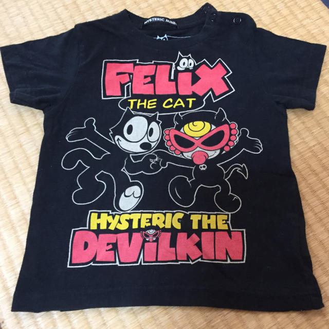 HYSTERIC MINI(ヒステリックミニ)のヒスミニxFELIX Tシャツ キッズ/ベビー/マタニティのキッズ服男の子用(90cm~)(Tシャツ/カットソー)の商品写真