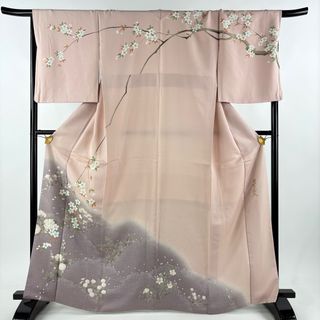 訪問着 身丈165.5cm 裄丈68cm 正絹 美品 逸品 【中古】(着物)