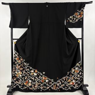 訪問着 身丈169.5cm 裄丈70cm 正絹 逸品 【中古】(着物)