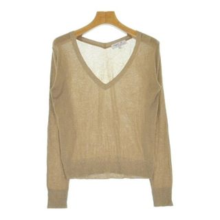 アニエスベー(agnes b.)のAgnes b. アニエスベー ニット・セーター 2(M位) ベージュ系(ラメ) 【古着】【中古】(ニット/セーター)