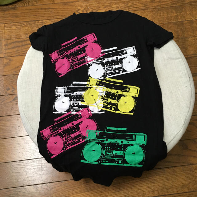 ANAP(アナップ)の※一部着用感あり※ ANAP ブラック Tシャツ 黒 レディースのトップス(Tシャツ(半袖/袖なし))の商品写真