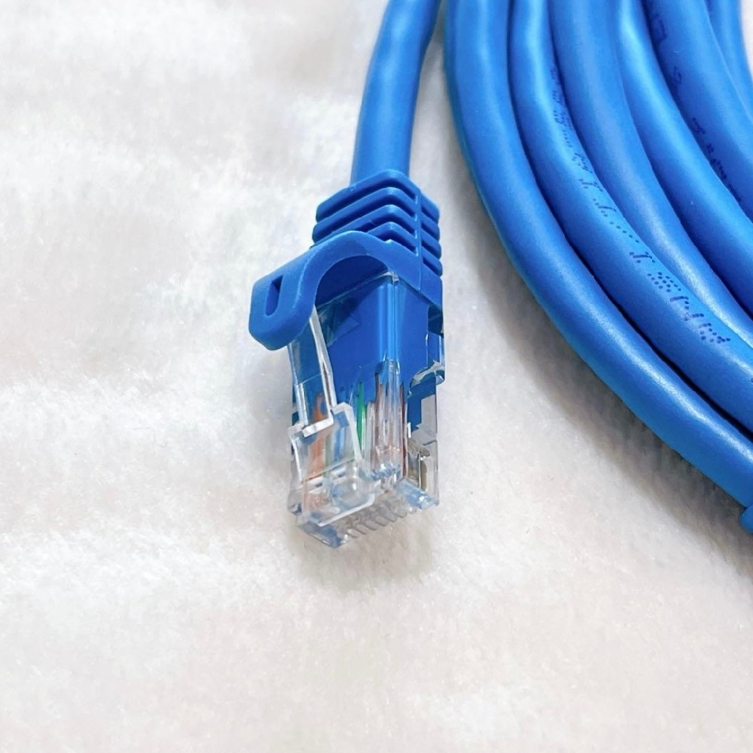 1179  30M CAT5 LANケーブル 青 スマホ/家電/カメラのPC/タブレット(PC周辺機器)の商品写真