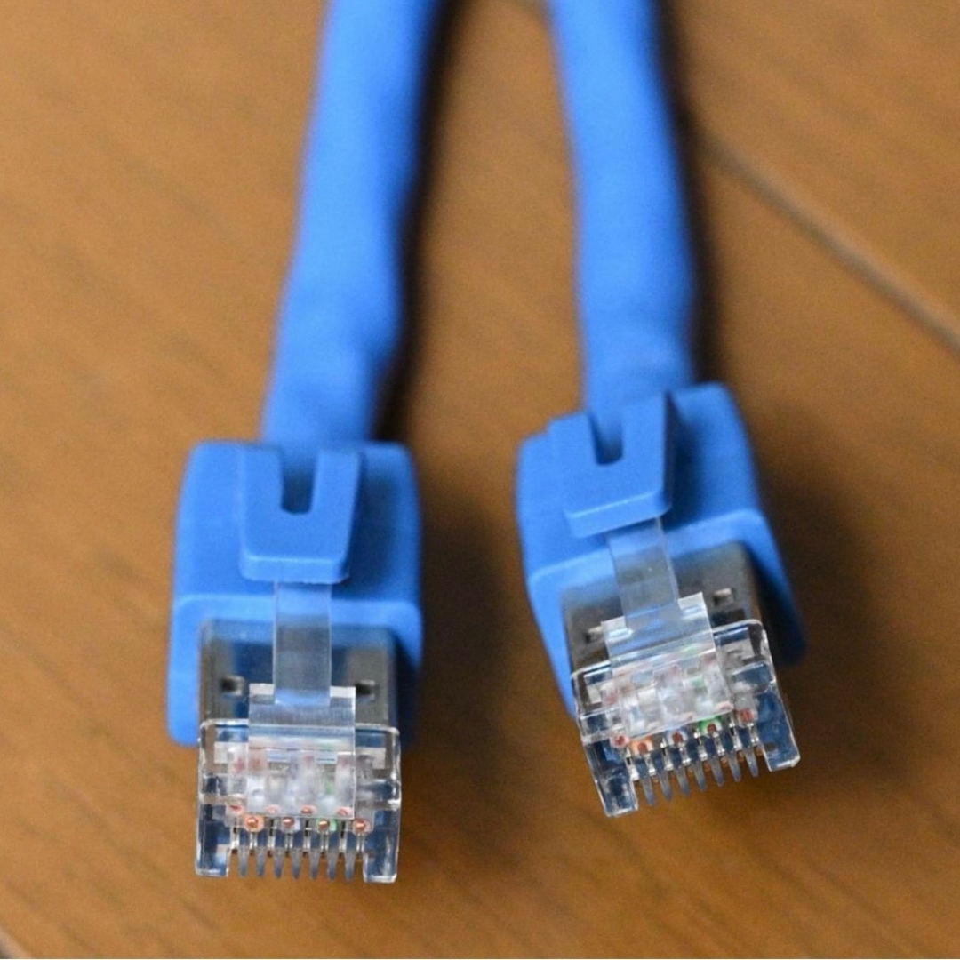 1179  30M CAT5 LANケーブル 青 スマホ/家電/カメラのPC/タブレット(PC周辺機器)の商品写真