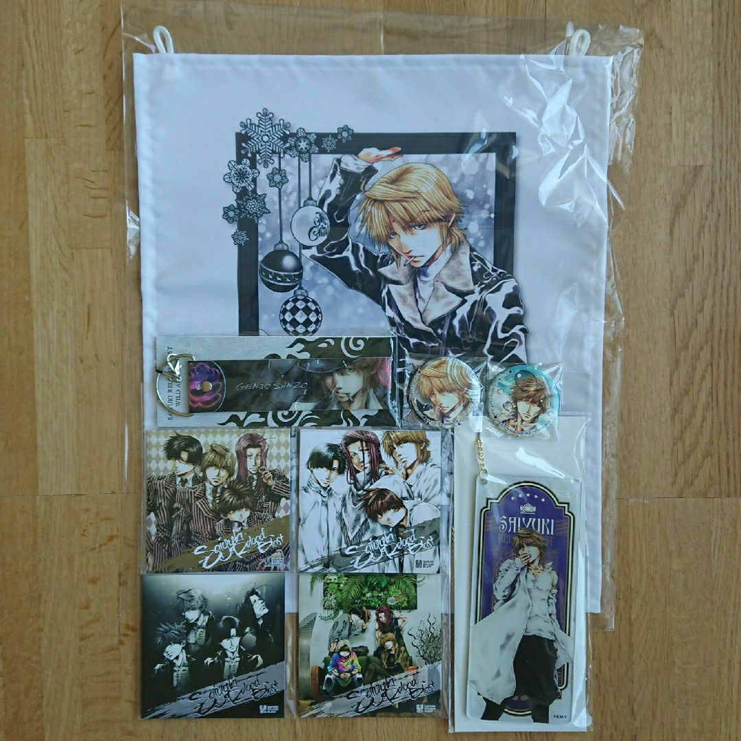 一迅社(イチジンシャ)の最遊記 布ポスター ストラップ アクリルキーホルダー 三蔵 八戒 悟浄 悟空 エンタメ/ホビーのおもちゃ/ぬいぐるみ(キャラクターグッズ)の商品写真