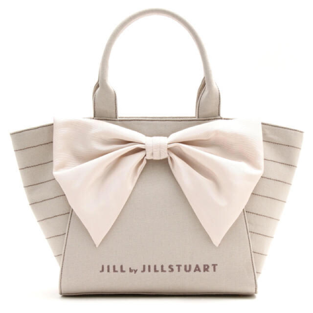 JILL by JILLSTUART(ジルバイジルスチュアート)の早い者勝ち！新品♡ピンクベージュ♡MASSIVE RIBBON BAG レディースのバッグ(トートバッグ)の商品写真
