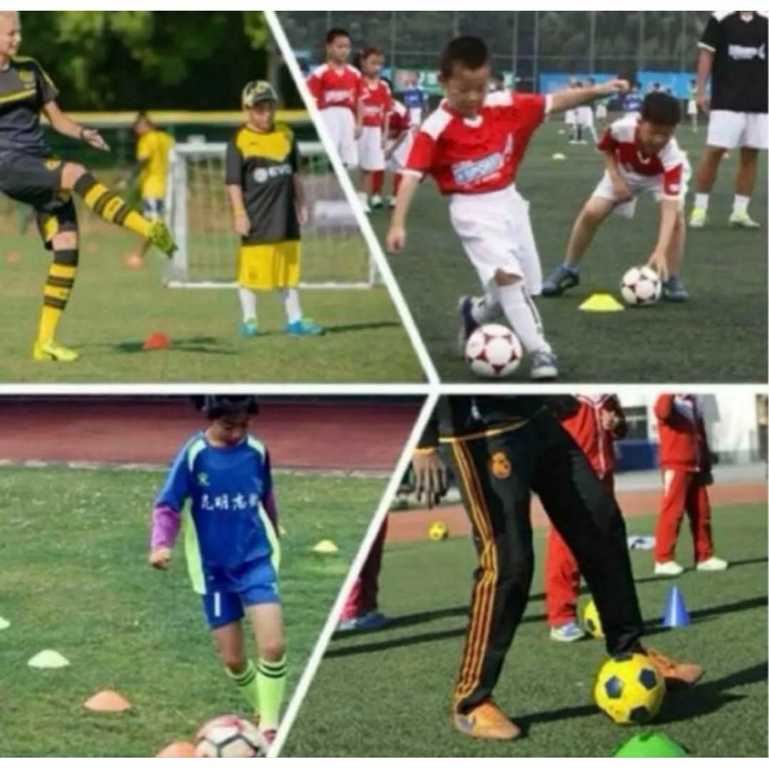 マーカーディスク　マーカーコーン　オレンジ　10枚セット　サッカー　フットサル スポーツ/アウトドアのサッカー/フットサル(その他)の商品写真