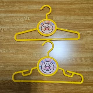 アンパンマン ハンガー ２個セット ベビー キッズ(押し入れ収納/ハンガー)