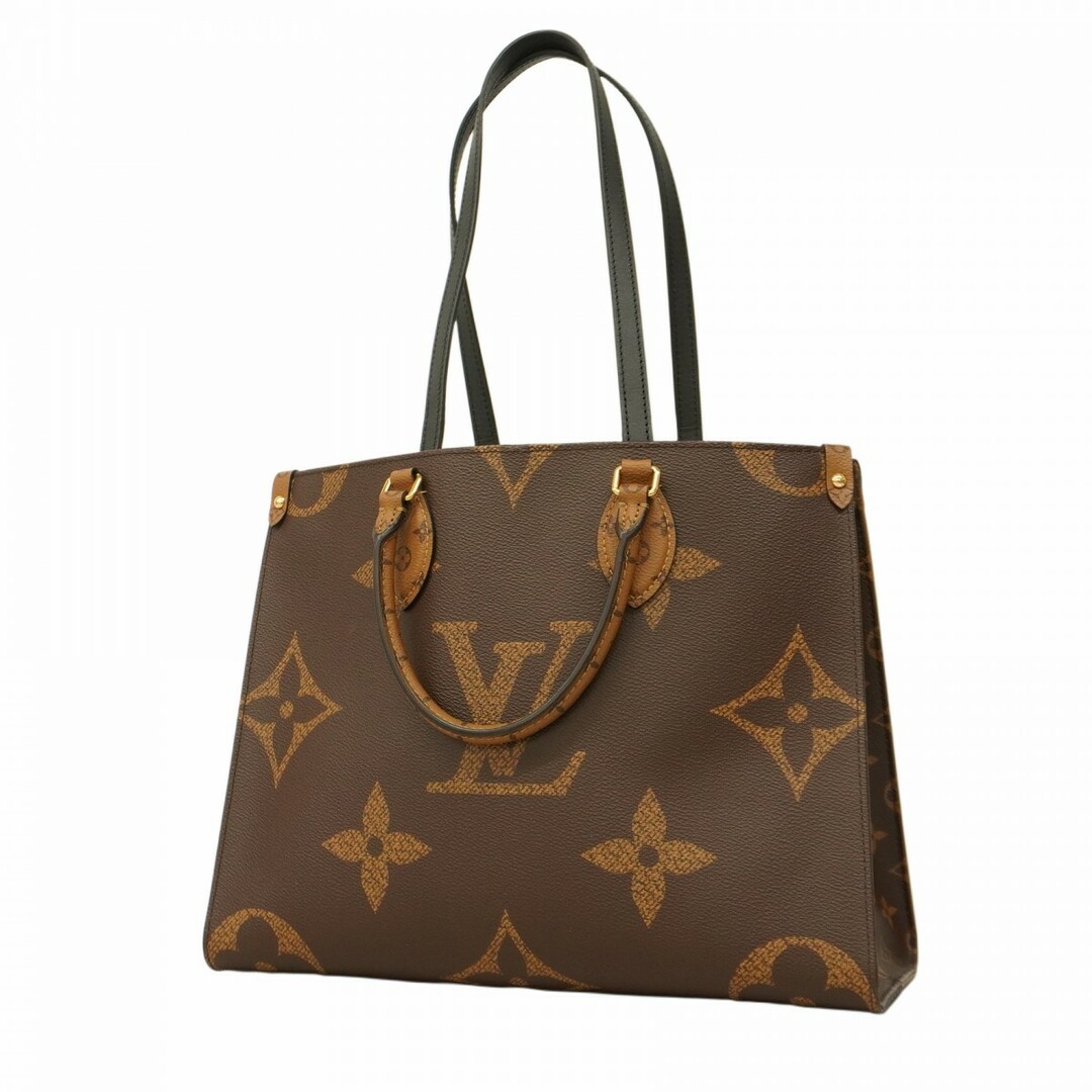 LOUIS VUITTON - 【5ec4178-b】ルイヴィトン トートバッグ モノグラム・ジャイアント リバース オンザゴーMM M45321 ブラウン【中古】レディース
