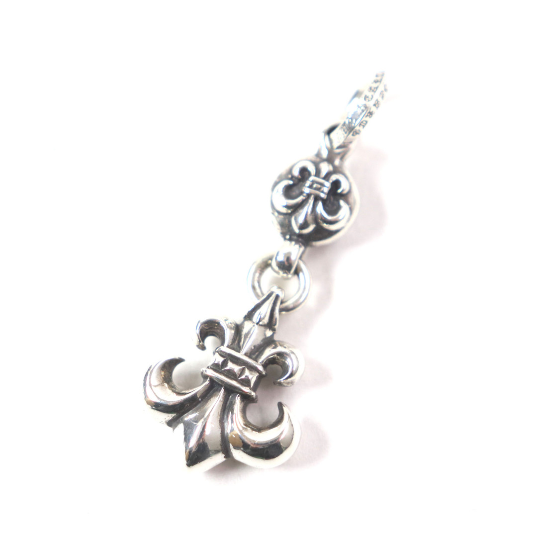Chrome Hearts - 極美品▼CHROME HEARTS クロムハーツ 1ボールBSフレア ペンダントトップ SV925 シルバー 重量11.4g メンズ レディース アクセサリー