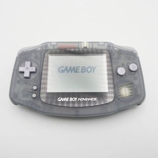 M05-s018 任天堂 GBA ゲームボーイアドバンス 本体 AGB-001 ミルキーブルー 動作確認済(携帯用ゲーム機本体)