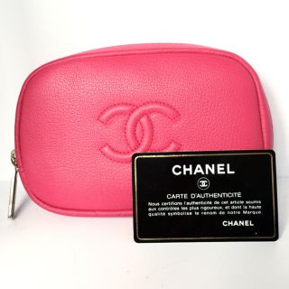 シャネル(CHANEL)の新品•未使用 ♡ CHANEL ポーチ ピンク ♡(ポーチ)