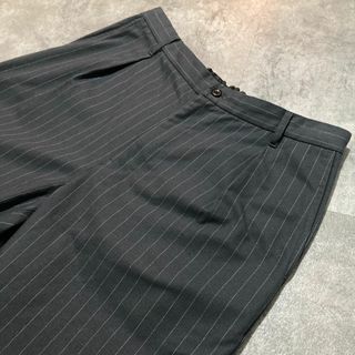 BAYFLOW - 【BAYFLOW】ベイフロー ストライプ トラウザーパンツ ワンタック入り