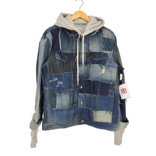 GUCCI - グッチ 22AW 667998 XDBRP ダメージ加工裏地ボアデニム GUCCI - グッチ 22AW 667998 XDBRP ダメージ加工裏地ボアデニム