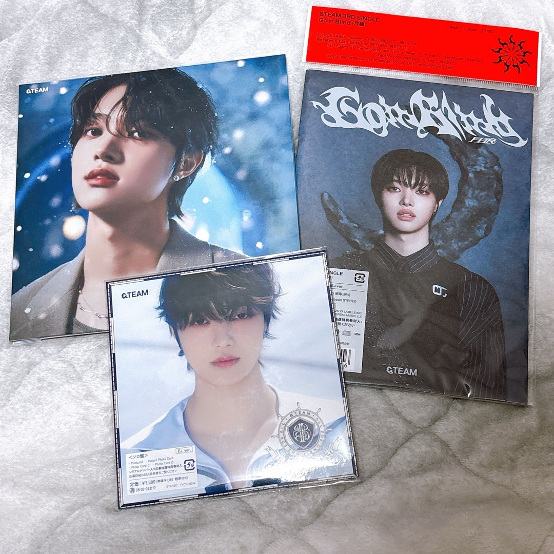 &TEAM(エンティーム)の&TEAM ソロジャケット盤 EJ エンタメ/ホビーのCD(K-POP/アジア)の商品写真