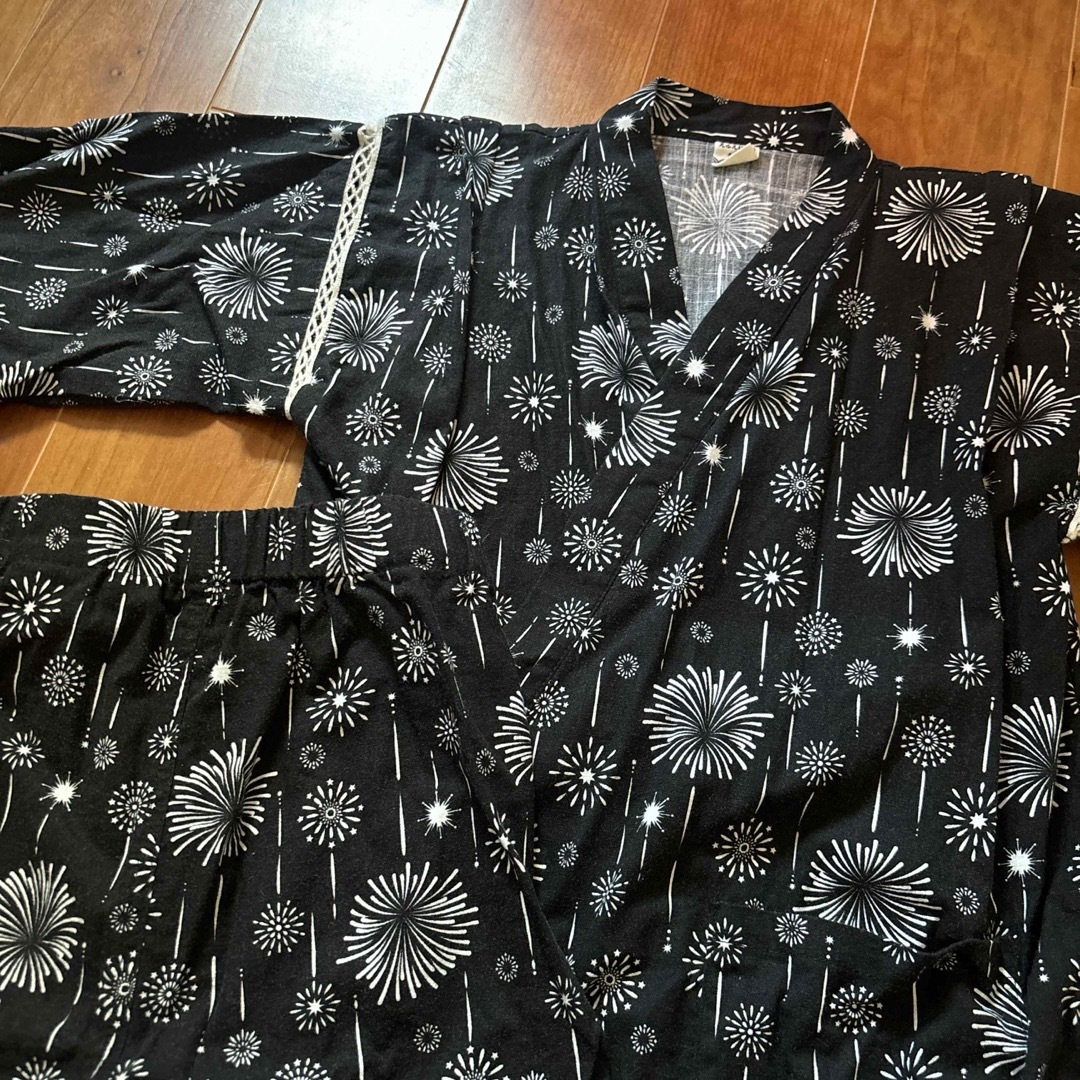 甚平 キッズ/ベビー/マタニティのキッズ服男の子用(90cm~)(甚平/浴衣)の商品写真