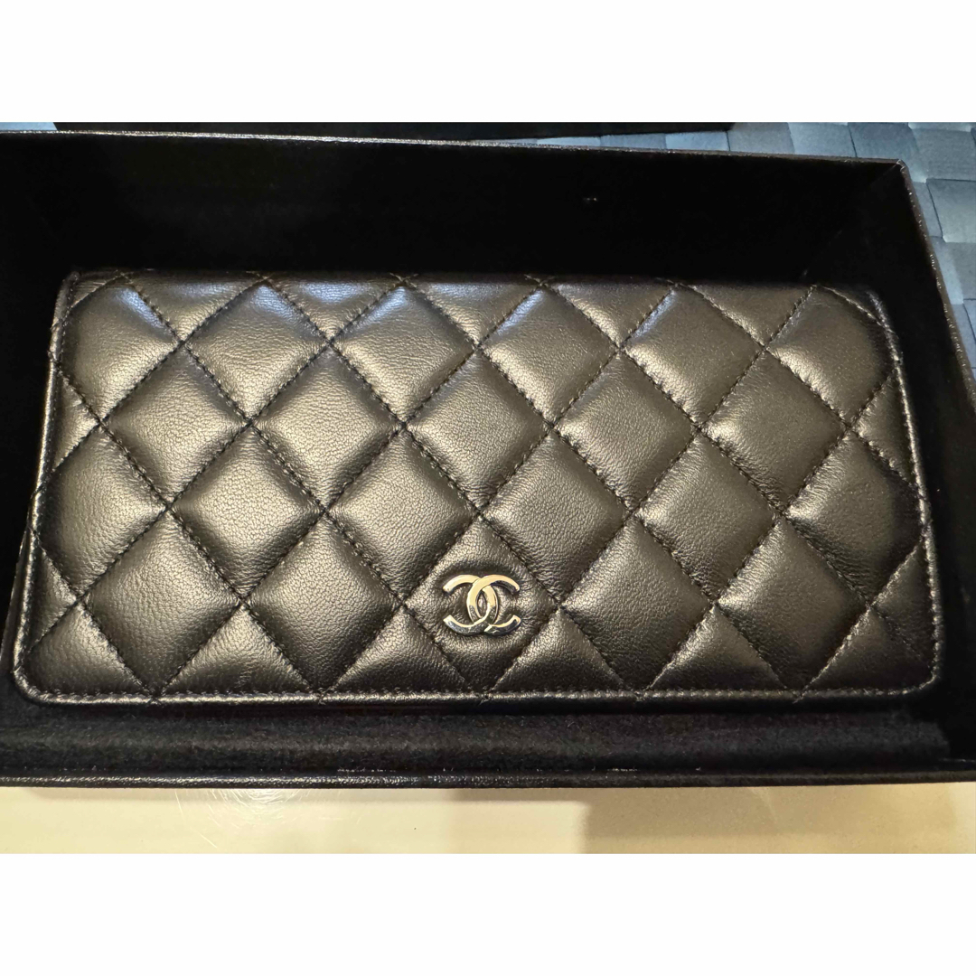 CHANEL - シャネル　長財布　ブラック