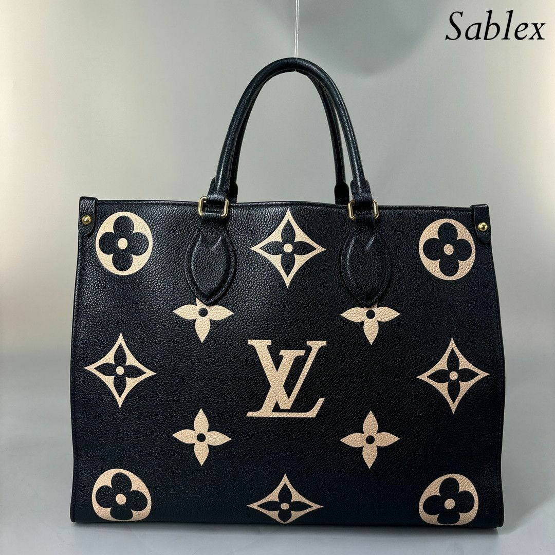 LOUIS VUITTON - 超極美品IC ルイヴィトン オンザゴーMM M45495 モノグラムアンプラント