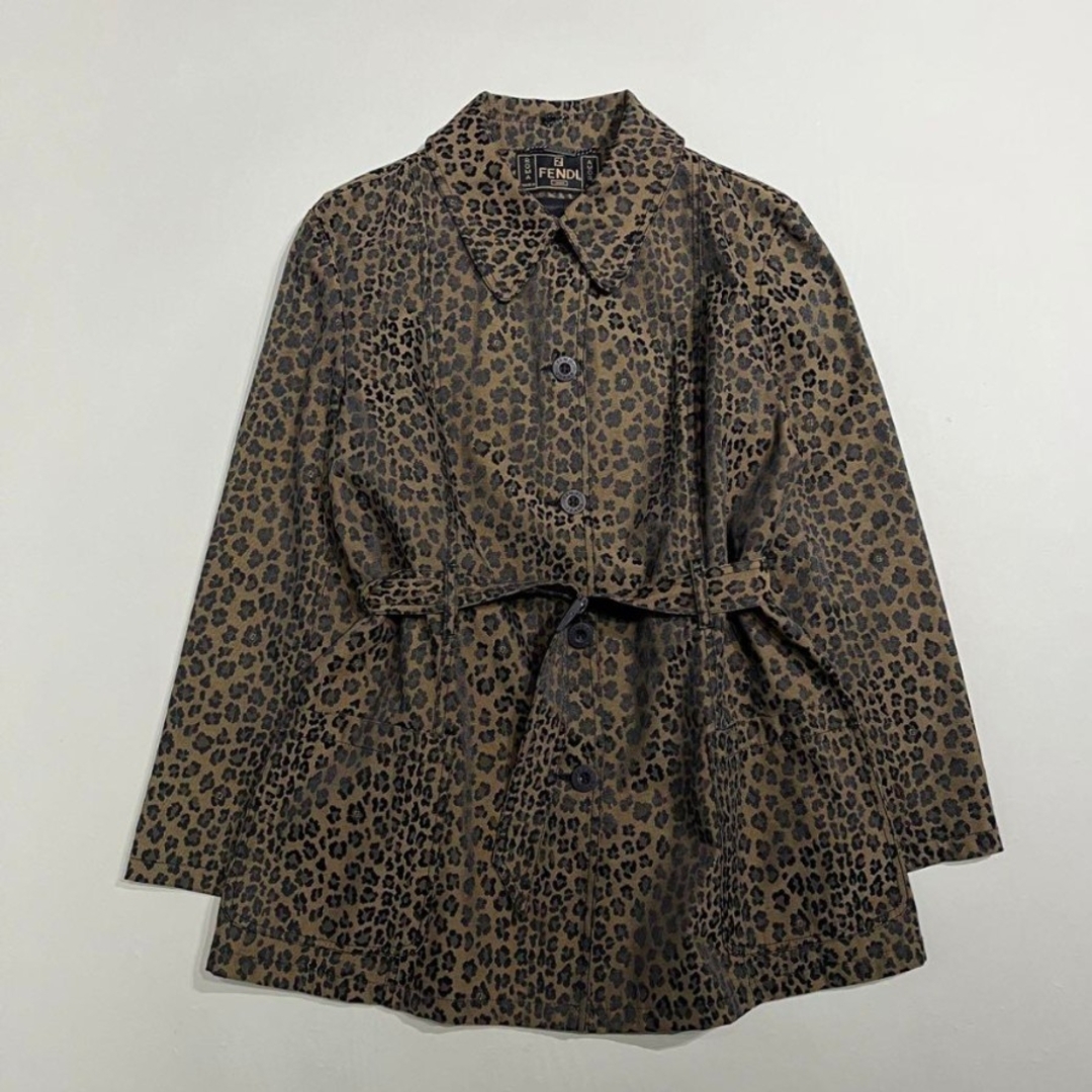 FENDI(フェンディ)のFENDI jeans leopard pattern jacket メンズのジャケット/アウター(その他)の商品写真