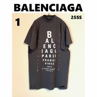 BALENCIAGA - バレンシアガ 739028 TOVU6 ダメージ加工ロゴ BALENCIAGA - バレンシアガ 739028 TOVU6 ダメージ加工ロゴ